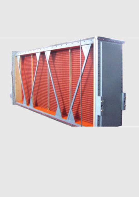 哈電100萬(wàn)發(fā)電機(jī)用臥式氫氣冷卻器